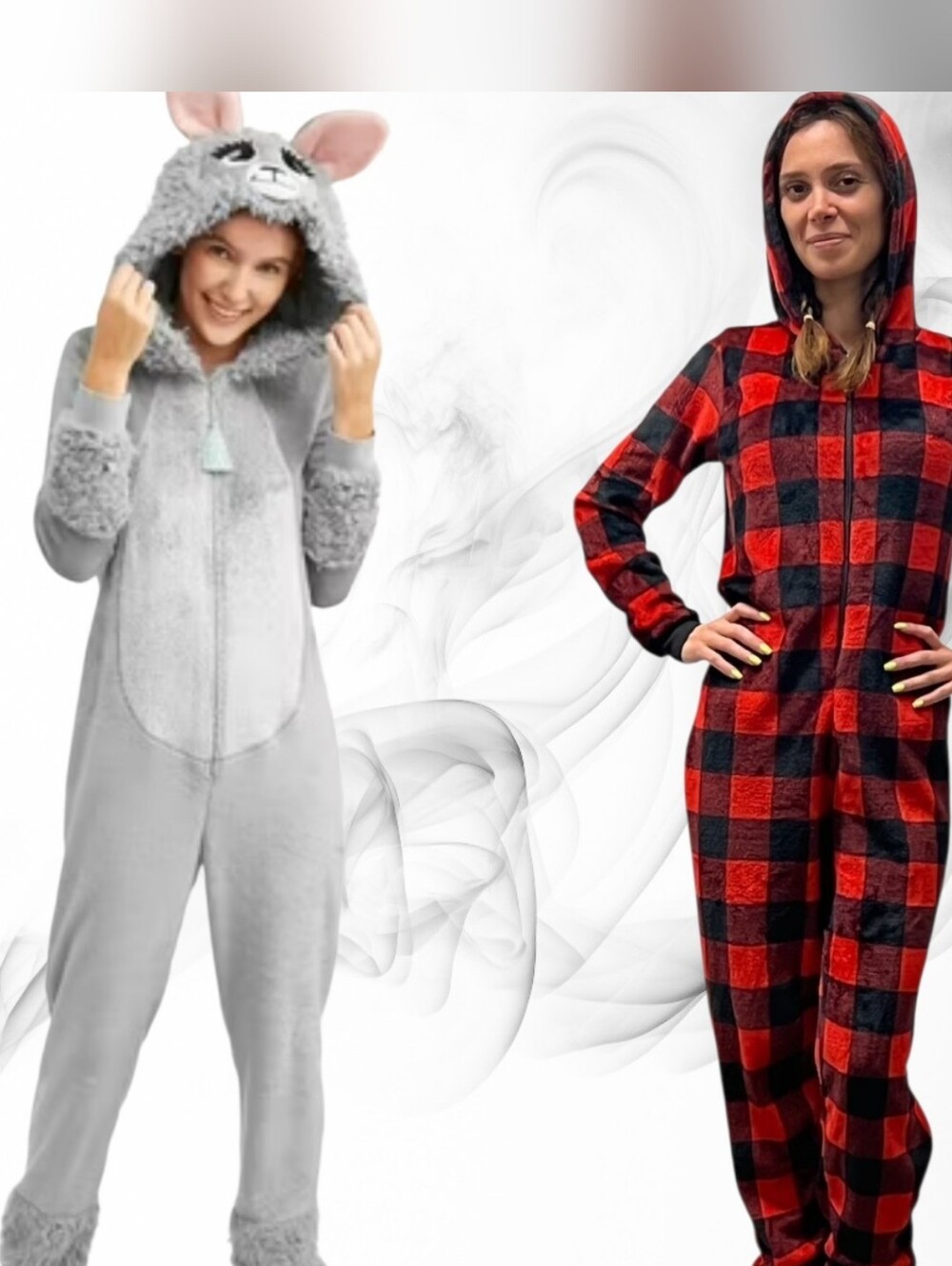 2 One Piece Pajama's